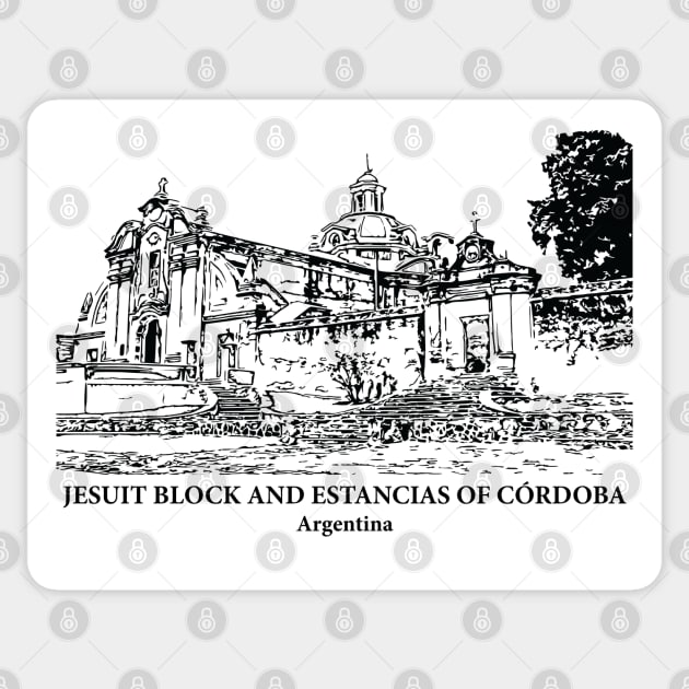 Jesuit Block and Estancias of Córdoba - Argentina Sticker by Lakeric